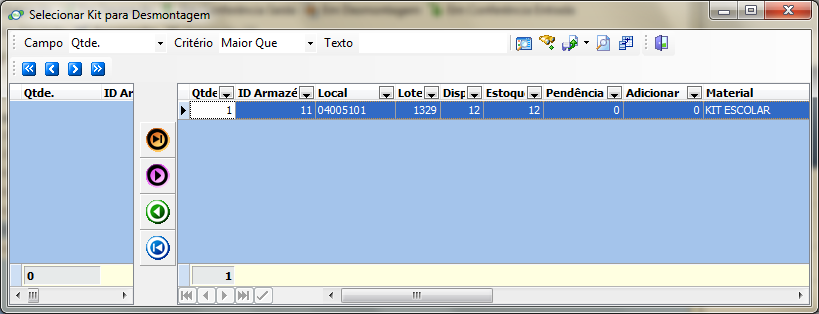 SELECCIONAR KIT PARA DESMONTAJE
